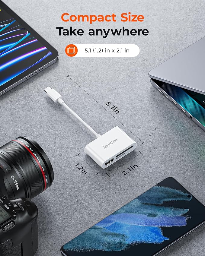 RayCue USB-C SD Card Reader - Image 7