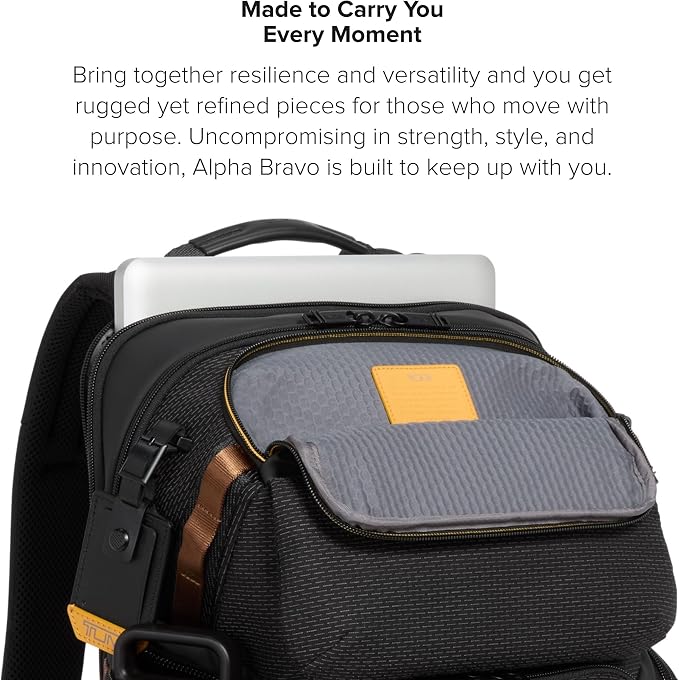 TUMI - Alpha Bravo Nomadic Backpack - Men's Durable Carry On Bag - 18.8" X - Image 6
