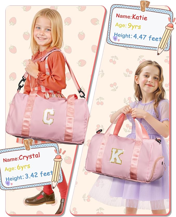 Gifts for 3 4 5 6 7 8 9 Year Old Girls-Girl Gym Bag - Image 6