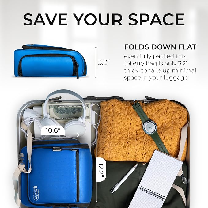 Large Hanging Toiletry Organizer - Image 6