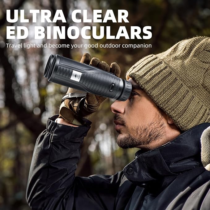 ED HD Binoculars 8x42 for Adults, Waterproof & Fogproof - Image 2