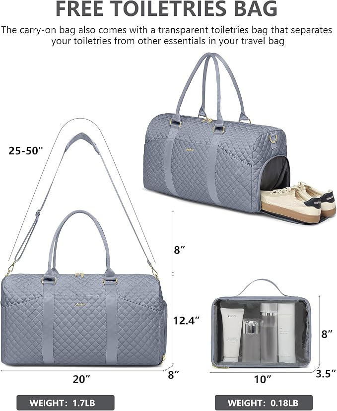 Weekender Travel Duffle Bag for Women - Image 2
