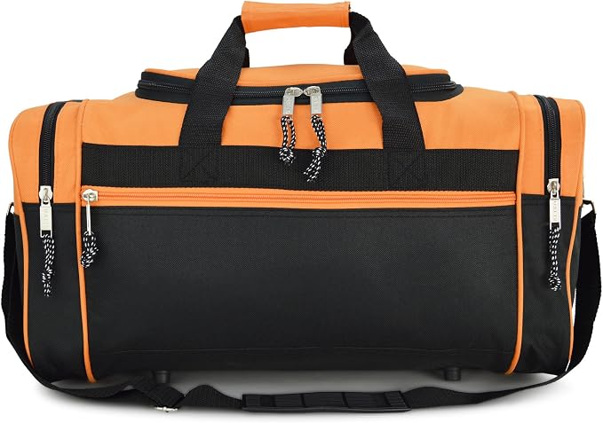 DALIX 21" Blank Sports Duffle Bag Gym Bag Travel Duffel - Image 2
