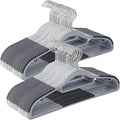 30 Pack Plastic Clothes Hangers Non Slip by BGRQRIQ