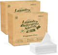 Poesie Laundry Detergent Sheets Fragrance Free 320 Sheets Liquid Free Travel by Poesie
