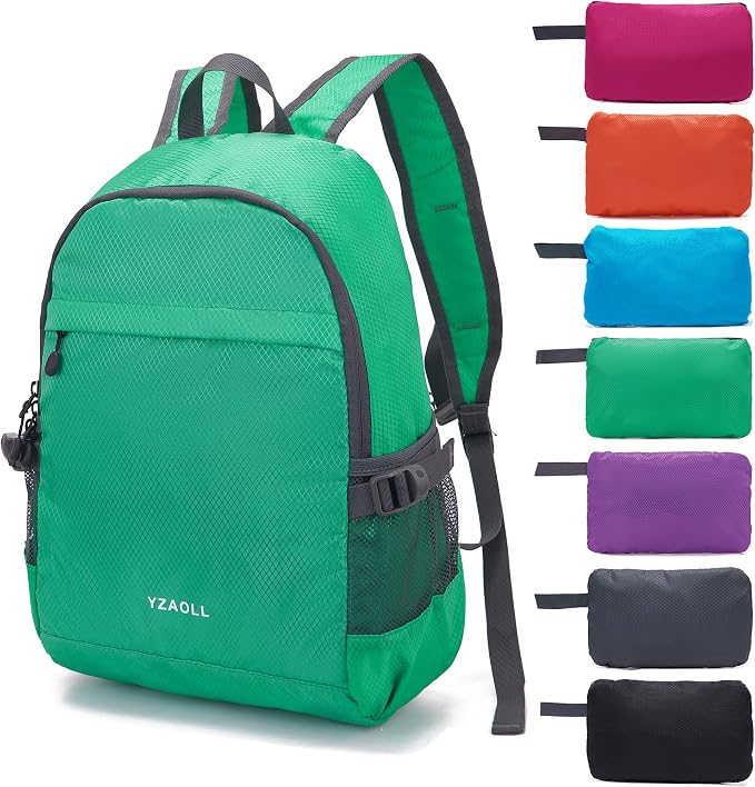 YZAOLL Small Lightweight Packable Hiking Backpack, 20L Hiking Backpack Day Pack - Image 7