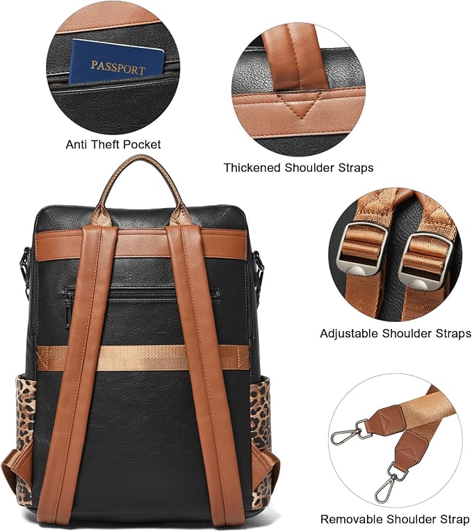 Shrrie 15.6 inch Laptop Backpack - Image 8