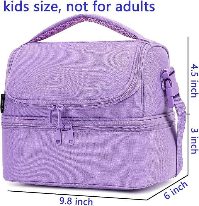 FlowFly Double Decker Cooler Insulated Lunch Bag Large Tote - Image 3