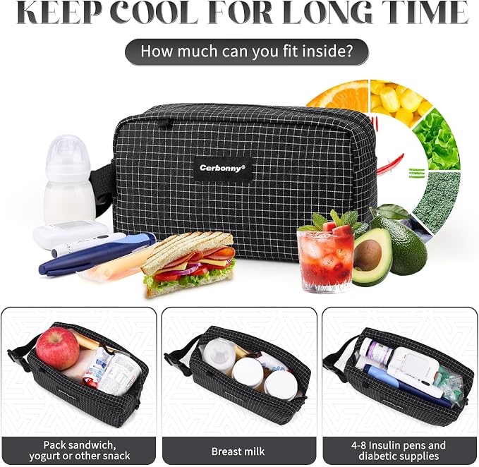 Cerbonny small lunch bag Freezable Lunch Bag - Image 5