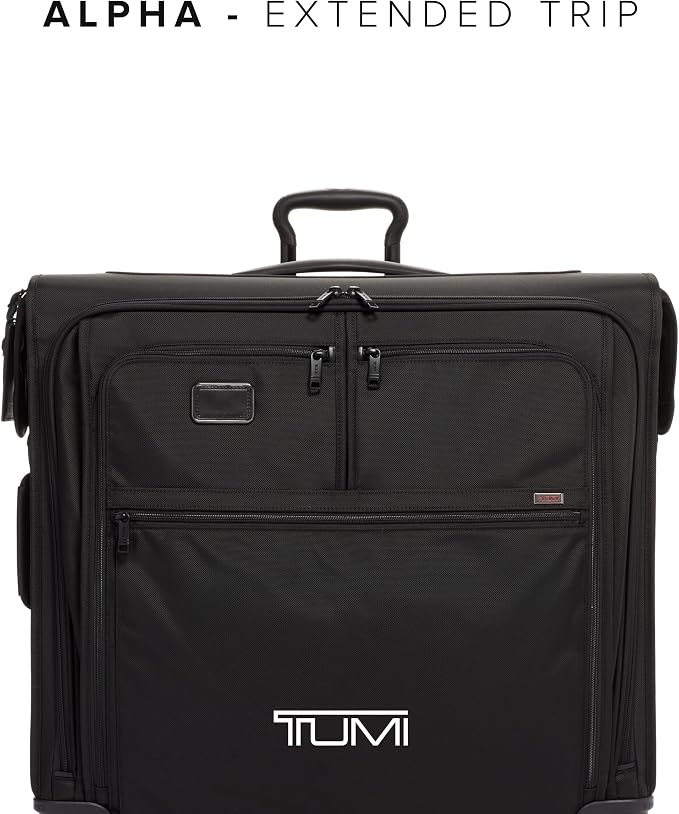 TUMI - Alpha Extended Trip 4 Wheeled Garment Bag - 4-Wheeled Clothing Bag - Image 6