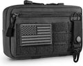 Tactical Molle Admin Pouch Utility Laser Cut EDC Tool Pouch Bag Horizontal by FRTKK