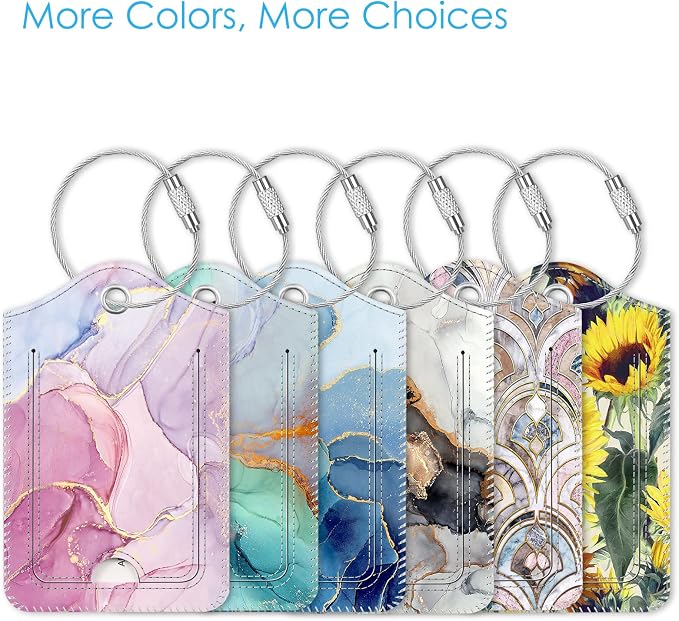 Fintie Luggage Tags, Privacy Cover ID Label - Image 7