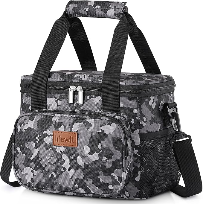 Lifewit Medium Lunch Bag Insulated Lunch Box Soft Cooler Cooling Tote by Lifewit