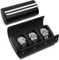 MOZSLY Watch Roll Travel Case 3 Slots Portable Box by MOZSLY