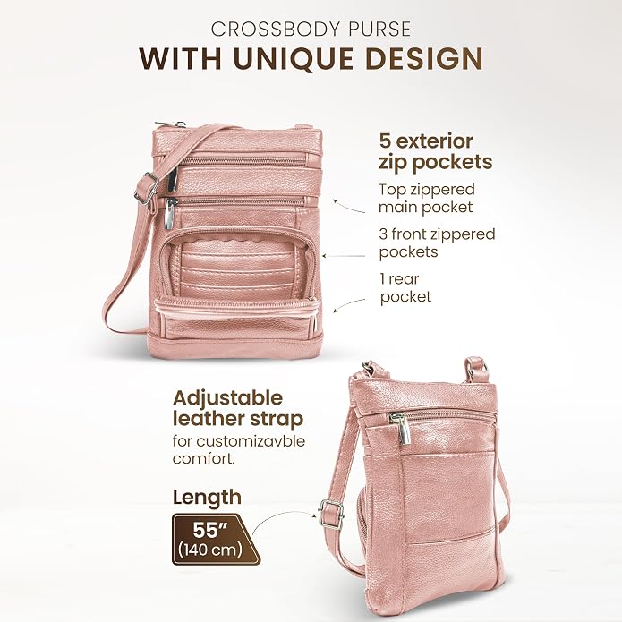 Krediz leather Crossbody Purses - Image 4