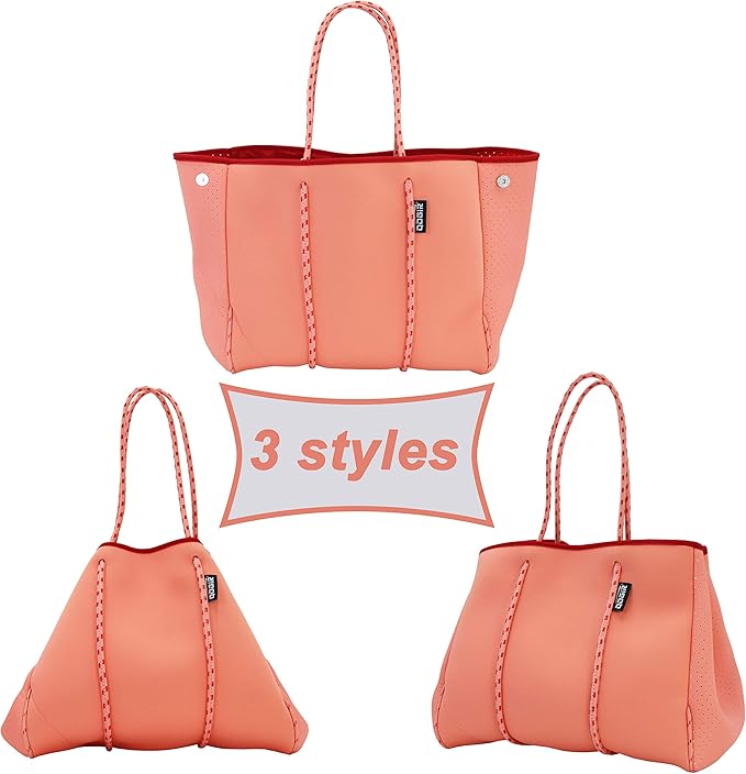 QOGiR Neoprene Multipurpose Beach Bag Tote - Image 5