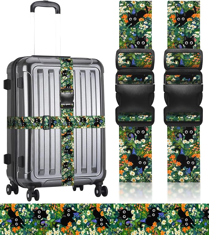 Luggage Straps for Suitcases Travel Belt Luggage Band Heavy Duty Traveling by Stanoha