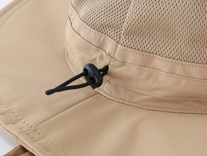 Connectyle Women's UPF 50+ Sun Hat UV Protection Wide Brim Bucket Hat Summer - Image 6