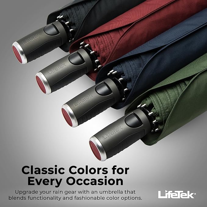 LifeTek Premium Travel Umbrella - Image 4