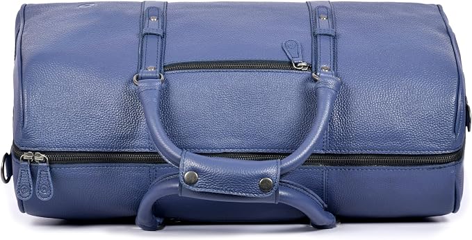 Leather Duffel Bag for Men & Women Travel, Gym Bag - Image 6