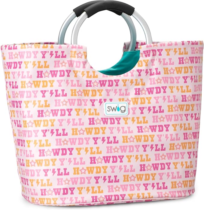Swig Life Loopi Tote Bag, Lightweight, Waterproof Beach and Utility Bag by SwigLife