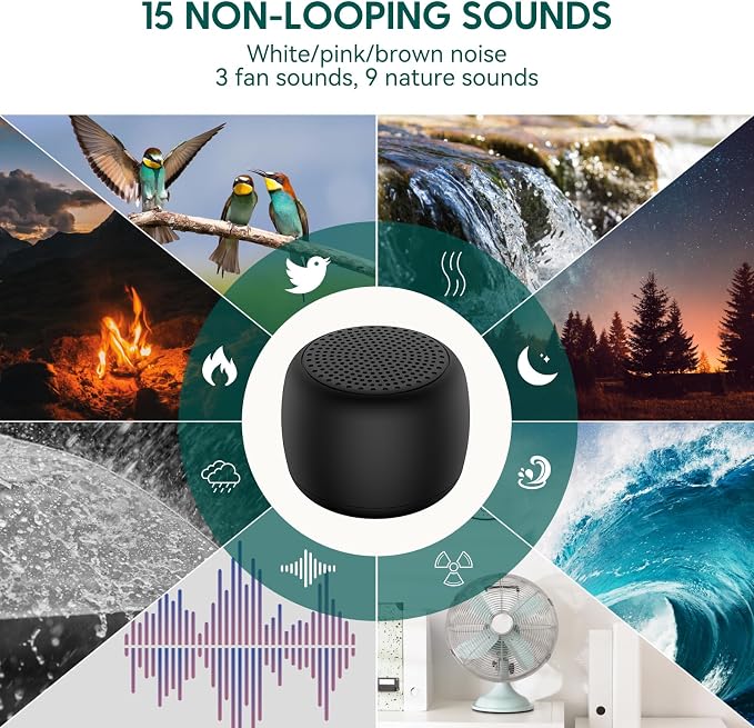 Babelio White Noise Sound Machine - Image 5