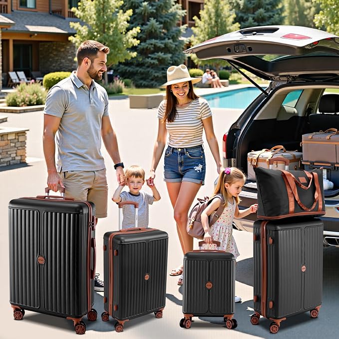 Hoteel 6 Piece Luggage Set - Image 2