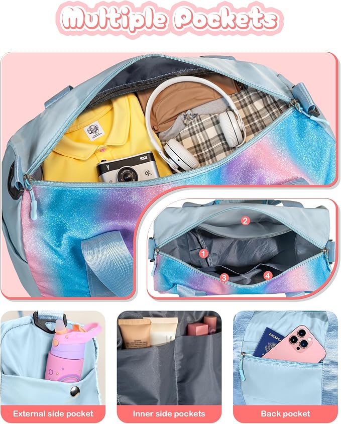 Christmas Gifts for Girls-Girl Gym Bag - Image 5