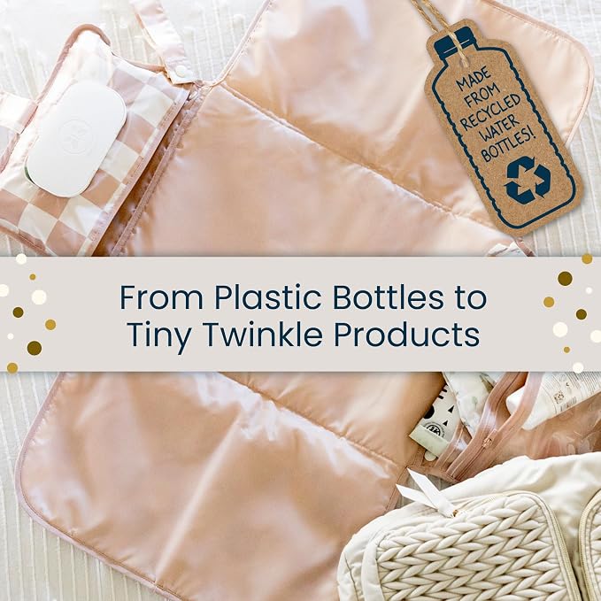 Tiny Twinkle Portable Diaper Changing Pad-Foldable Waterproof Changing - Image 8