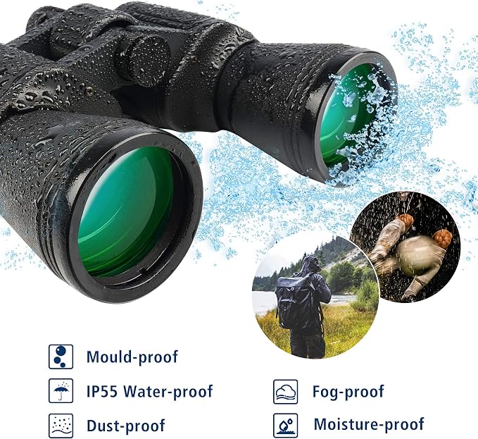 UncleHu 20x50 High Power Binoculars - Image 6