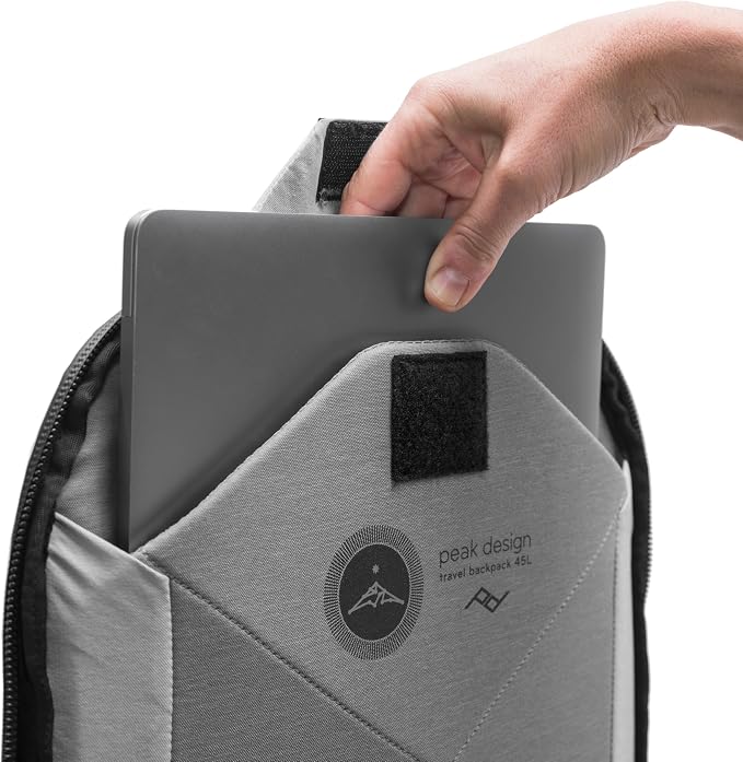 Peak Design Travel Backpack 45L, Expandable 35-45L Design, Rear and Top Access - Image 4