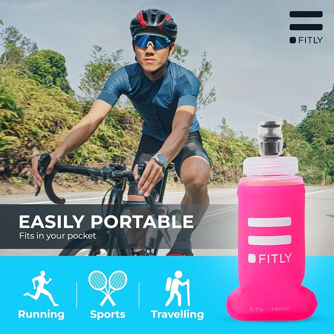 Soft Flask - Shrink As You Drink Soft Water Bottle - Image 5