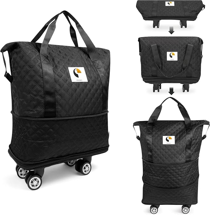 ISOKE Foldable Travel Duffel Bag by Unknown