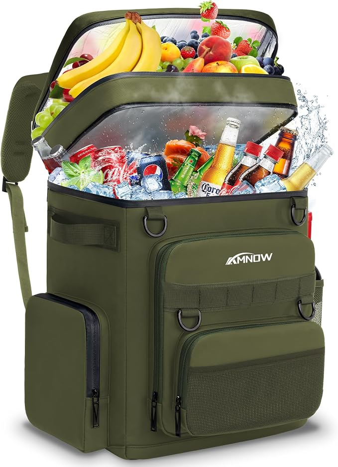 Backpack Cooler Insulated Leak Proof by AMNOW