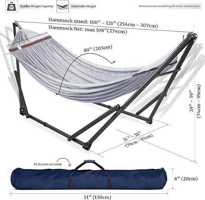 Tranquillo Universal Double Hammock - Image 6