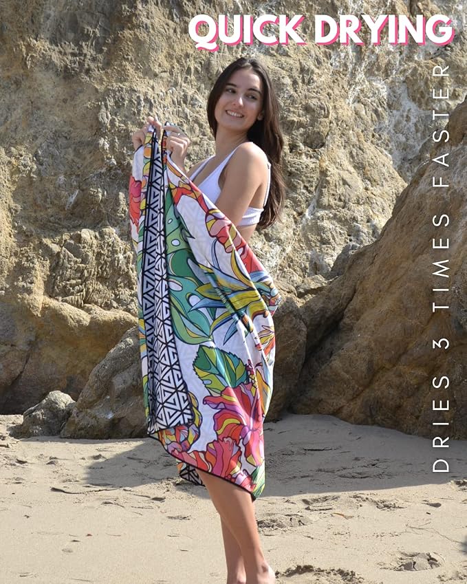ECCOSOPHY Microfiber Beach Towel - Image 3