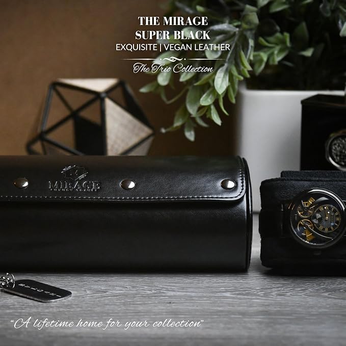 Travel Watch Case – 3 Watch Organizer Travel - Image 6