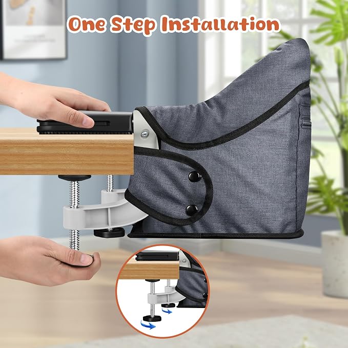 Hook On High Chair, Jozzve Clip on High Chair - Image 4