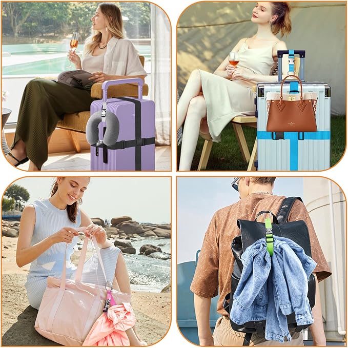 BILIONE 3Pcs Luggage Straps Set - Image 6