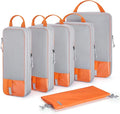 BAGSMART 6 Set Compression Packing Cubes by BAGSMART