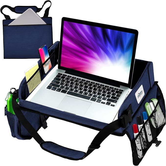 Travel Lap Desk, Travel Tray, Portable Lapdesk by CERIZONA