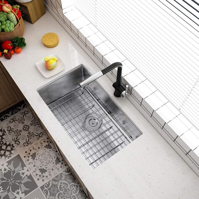TORVA 32-Inch Undermount Kitchen Sink, Premium 304 Stainless Steel Bar Sink - Image 4