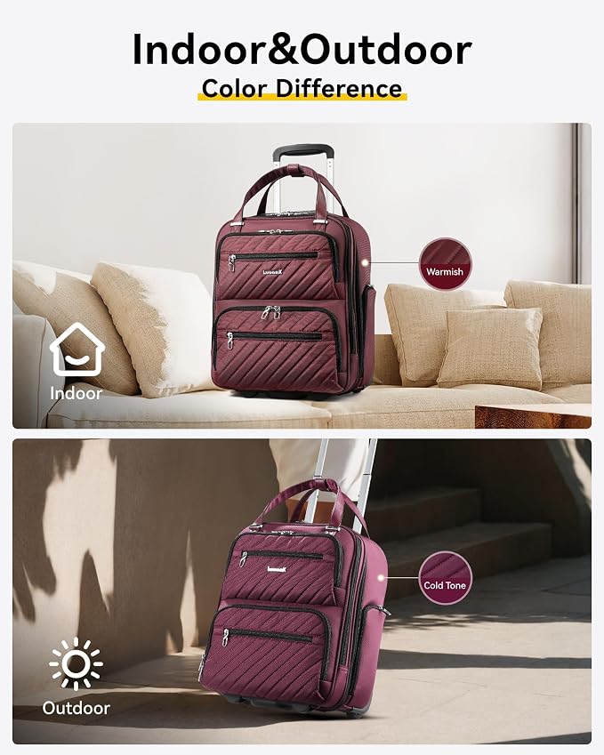 LUGGEX Underseat Carry On Luggage - Image 7