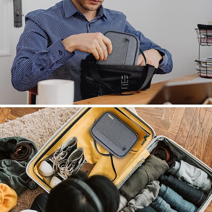 Lacdo Cord Organizer Travel, Cable Organizer Bag Case, Portable Electronics - Image 7