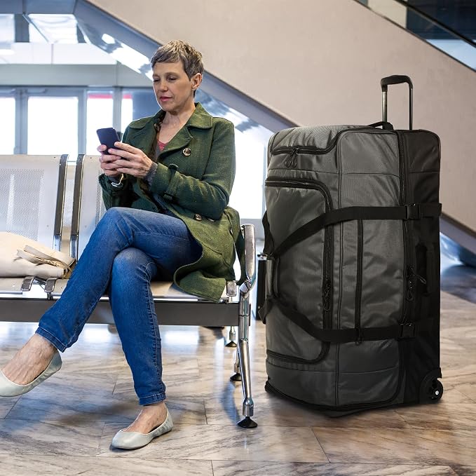 REDCAMP Large Rolling Duffle Bag - Image 9