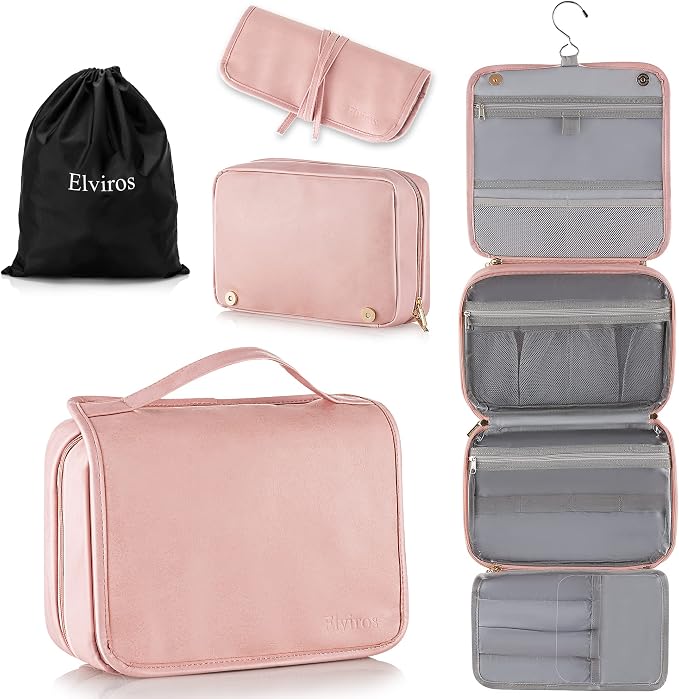 Elviros Hanging Travel Toiletry Bag by Elviros
