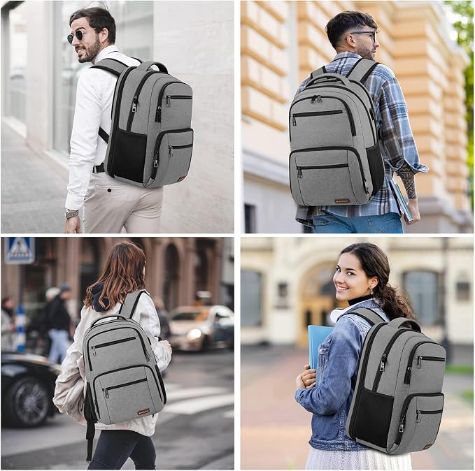 BIKROD Backpack for Men and Women, School Backpacks Water Resistant Back Pack - Image 6