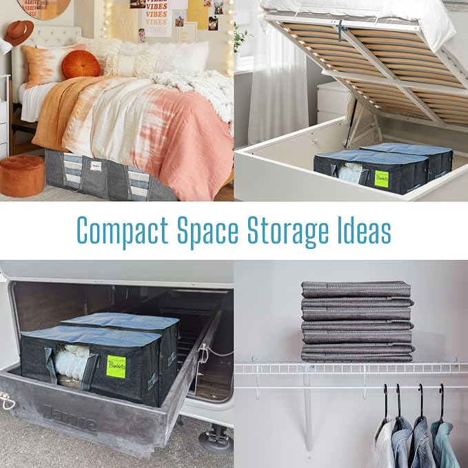 VENO 1 Pack Moving Bags, Comforter and Blanket Storage Bags - Image 6