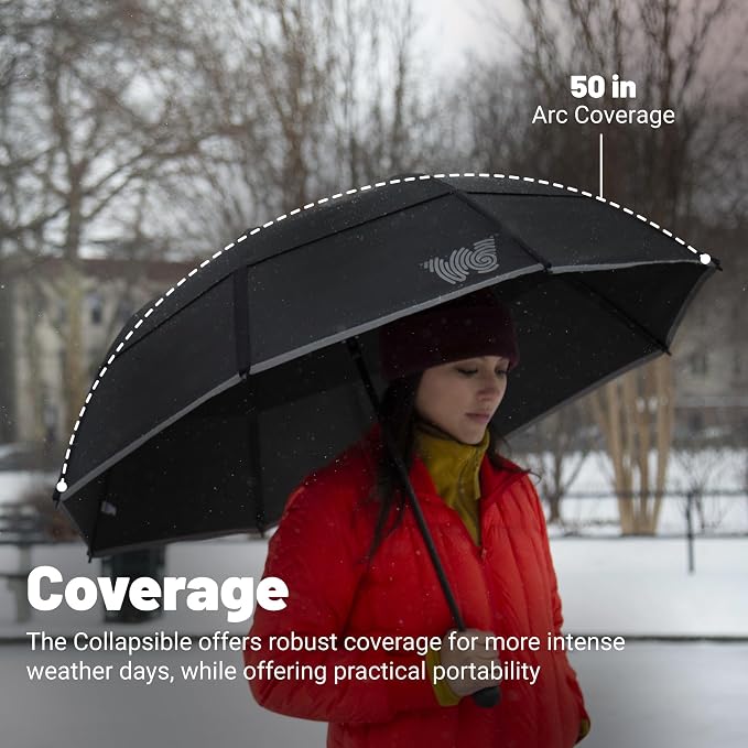 Weatherman Arnold Palmer Compact Collapsible Umbrella - Image 6