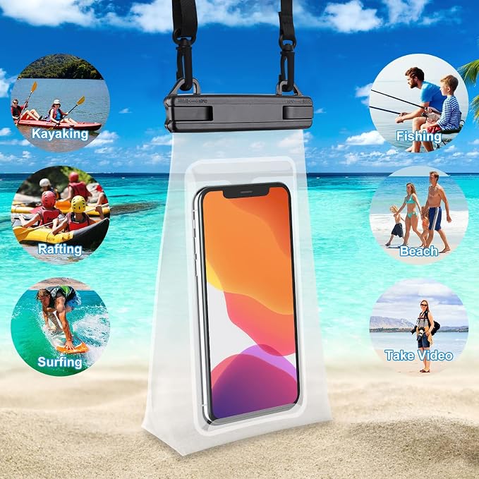 Large Capacity Waterproof Phone Pouch Floating, Waterproof Bag Case - Image 8